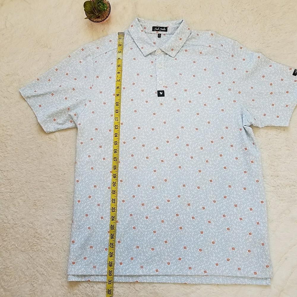 Bad Birdie Men's Snow Day Performance Polo - Picture 6 of 9